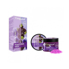 ComplimentDOUBLE BEAUTY РЕГЕНЕРАЦИЯ И СМЯГЧЕНИЕ (скраб д/тела 400 мл+соль д/ванны фиалка 100г+иланг
