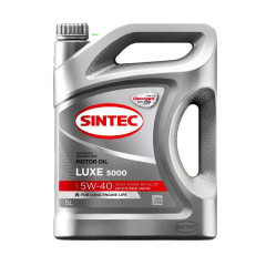 Масло моторн. SINTEC LUXE 5000 10W-40 SL/CF 5л