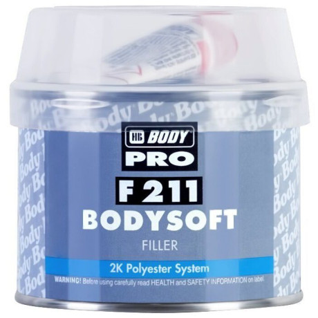 Шпатлевка SOFT BODY PRO F211 1,8кг (к-т)
