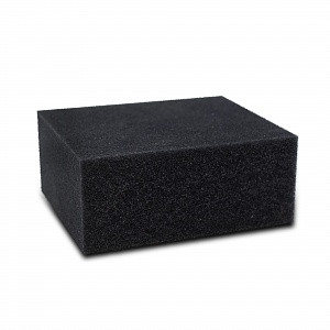 Губка черная химостойкая GraSS 120х100х50мм
