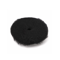 Shine Systems Black Wool Pad - полировальный круг из черного меха, 130 мм