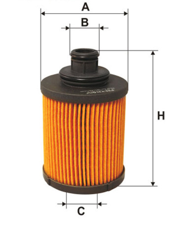FILTRON OE 682 Фильтр маслянный (OX418D)