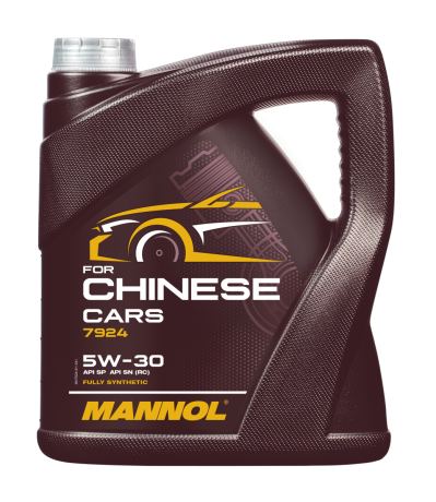 Масло моторн. MANNOL 7924 For CHINESE Cars 5W-30 SP(RC) ILSAC: GF-6 (п.кан) 5л