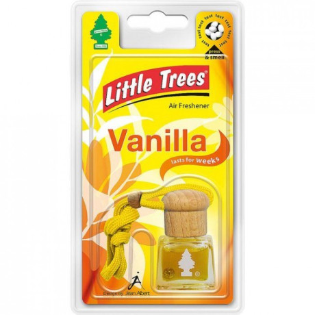Ароматизатор бутылочка с дер.крышкой LITTLE TREES ВАНИЛЬ