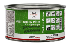Шпатлевка легкая CAR SYSTEM зеленая 1кг