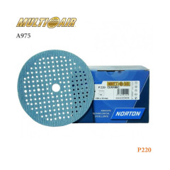 Круг шлифовальный NORTON A975 Norgrip(липучка) Р 220 18x150мм