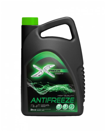 Антифриз X-FREEZE Green 3л