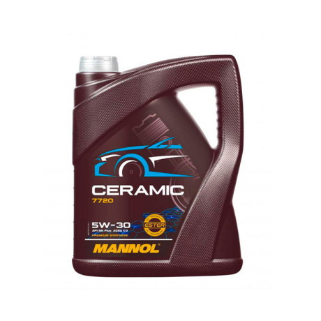 Масло моторн. MANNOL 7721 Ceramic 5W-30 SN+ ACEA:C3 LL-04;VW 505;GM dexos2;C30;MB 229.52;RN17;TOYOT