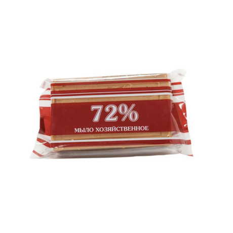 Мыло хозяйственое 72% Меридиан 150гр (флоупак)