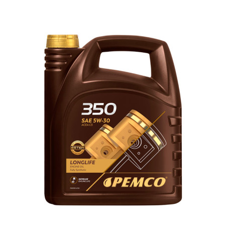 Масло моторн. PEMCO 350 5W-30 SN/CH-6 ACEA:C3 LL-04;MB 229.51;C30VW 504.00/ 507.0 5л