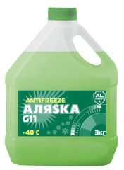 Антифриз АЛЯSKA -40 ⁰С красн. (п.кан) 3л