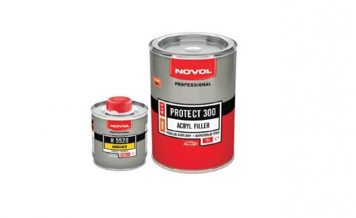 Грунт 4+1 MS NOVOL PROTECT300 Красный (1л+отв.0,25) (к-т)