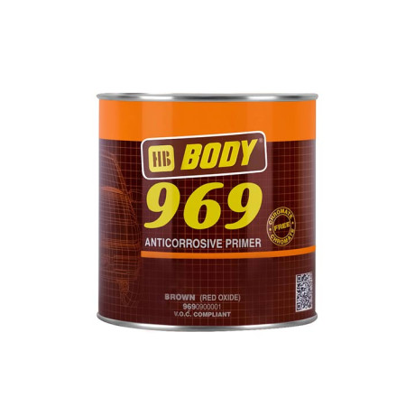 Грунт антикор. BODY 969 Коричневый 1л (банка)