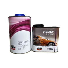 LECHLER К-т 2:1 ЛАК MACROFAN FLASH HS CLEARCOAT БЫСТРЫЙ 1л+отв.универсал.0,5л(Арт.L0000362L0.5)