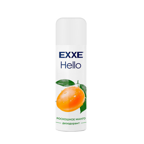 EXXE Hello Женский дезодорант "Роскошное манго", 150 мл (спрей)