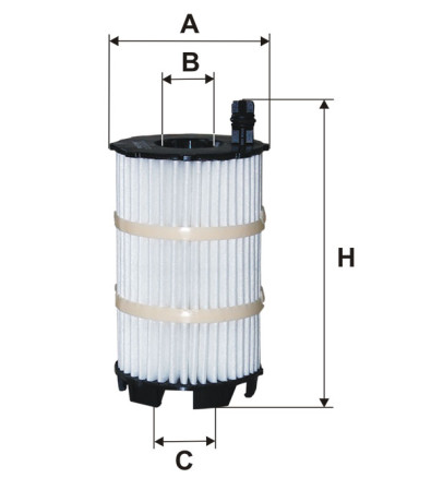 FILTRON OE 650/5  Фильтр маслянный (OX350/4D) AudiA8/Q74.2V8FSI