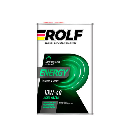 Масло моторн. ROLF ENERGY 10W-40 SL/CF 1л
