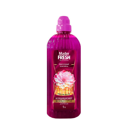 Кондиционер для белья Master FRESH Цветочный коктейль 1л (флакон)