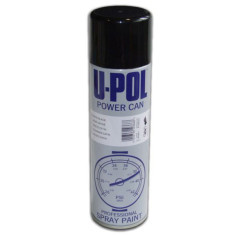 Краска аэроз. U-POL Черная глянц. 500мл (аэр.)