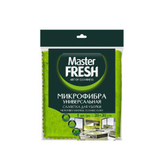 Master FRESH МИКРОФИБРА универсальная салфетка для уборки, 1шт. (30*30см)