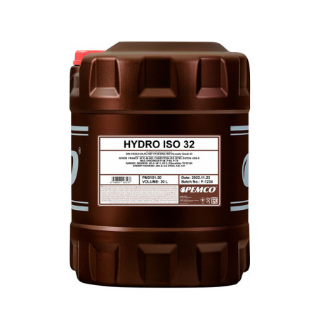 Масло гидравл. PEMCO ISO 32 20л