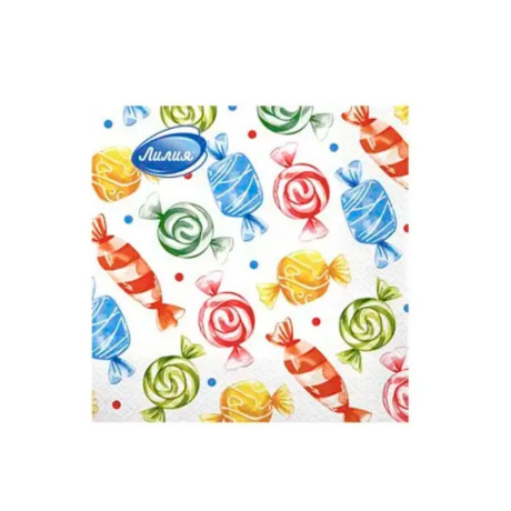 СФ Лилия 33х33 "Конфетки" 2сл 20л 3675