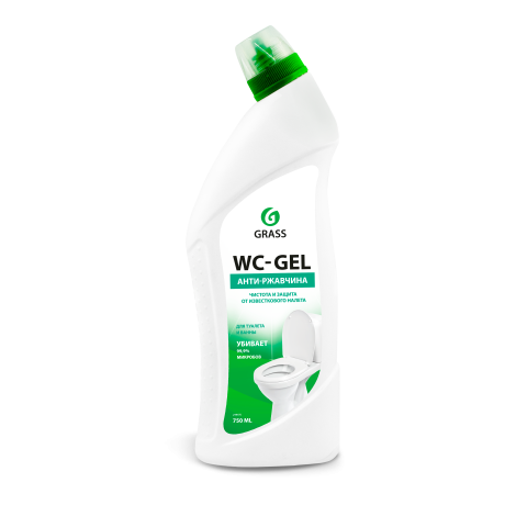 Чистящий гель для сантехники GraSS WC-CEL кислотный 750мл (флакон)