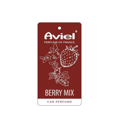 AVIEL Картонный ароматизатор "BERRY MIX"