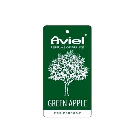 AVIEL Картонный ароматизатор "GREEN APPLE"