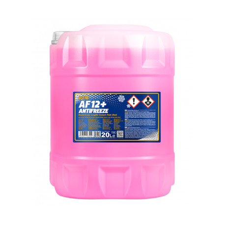 Антифриз AF12+ MANNOL Longlife красный 20л