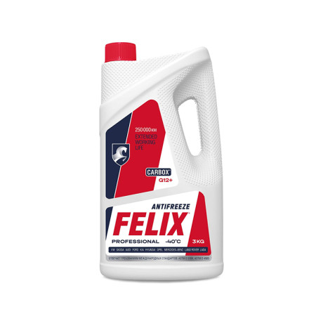Антифриз FELIX Carbox G12 3кг (красн.) (п.кан) 3кг