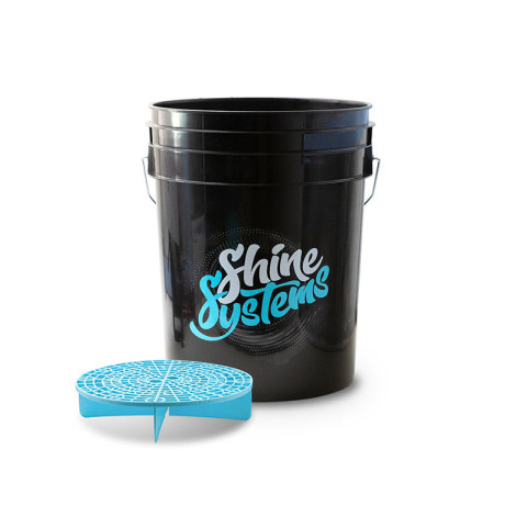 Ведро для мойки автомобиля SHINE SYSTEMS с сепаратор. 20л