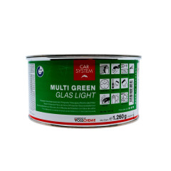 158116 CS Шпатлевка 2К полиэфирная "Multi Green Glas Light" зелен. (1,3 кг)