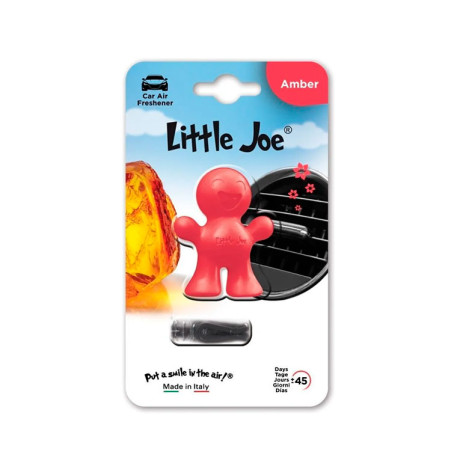 Ароматизатор на дефлектор Little Joe Янтарь (человечек)