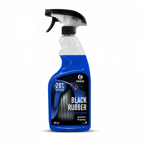 Чернитель шин GraSS BLACK RUBBER 600мл (триг.)